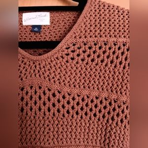 (🌻2/$9) "Universal thread" crochet long sleeve